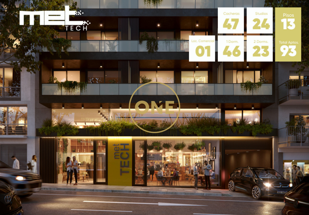 Apartamento ID.1614 - Pre-venta Monoambientes 2 Dormitorios Montevideo Cordon