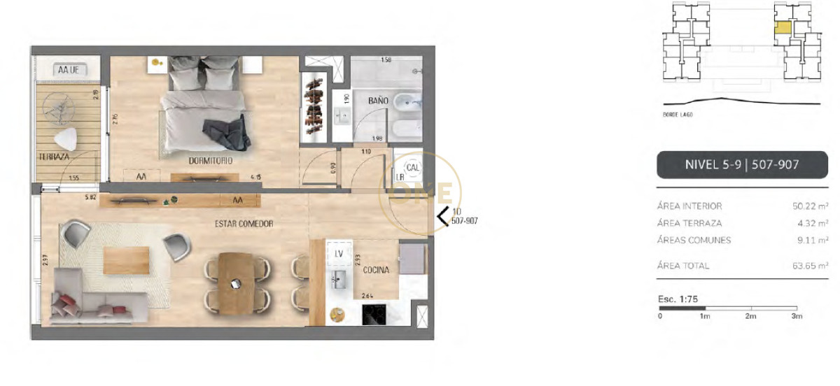 Apartamento ID.2022 - Bellevue