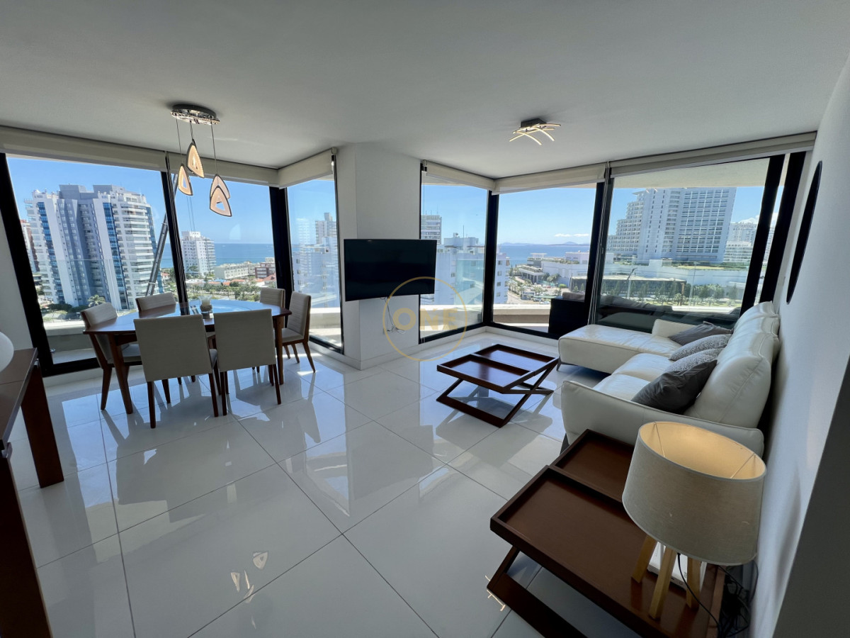 Apartamento ID.2029 - Apartamento 3 dormitorios en Suite Peninsula Punta del Este en venta