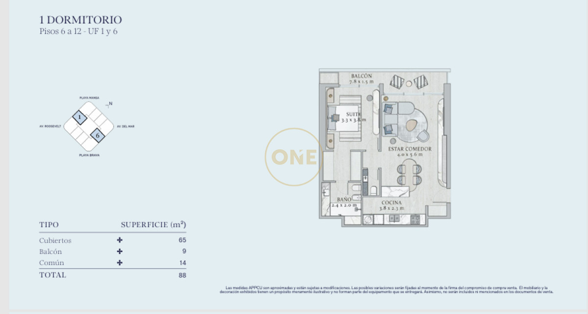 Apartamento ID.1646 - Venta proyecto SLS 1 dormitorio Punta del Este: Exclusividad y Lujo Frente al Mar