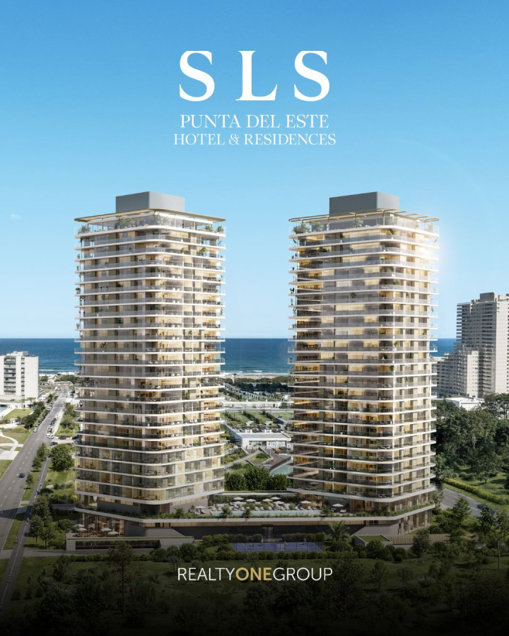 Venta proyecto SLS 1 dormitorio Punta del Este: Exclusividad y Lujo Frente al Mar