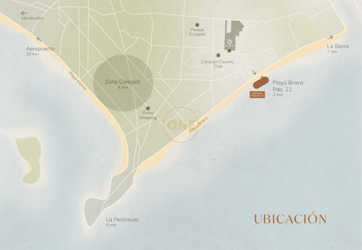 Terreno ID.1685 - venta de lote 1000 m2 en exclusivo barrio cerrado Punta del Este