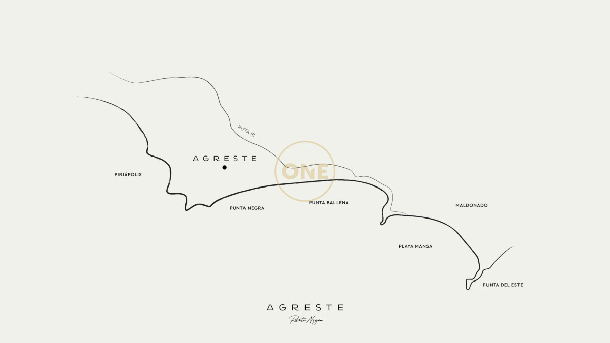 Terreno ID.2036 - Lotes Exclusivos en Agreste entorno natural único Punta negra Maldonado en venta