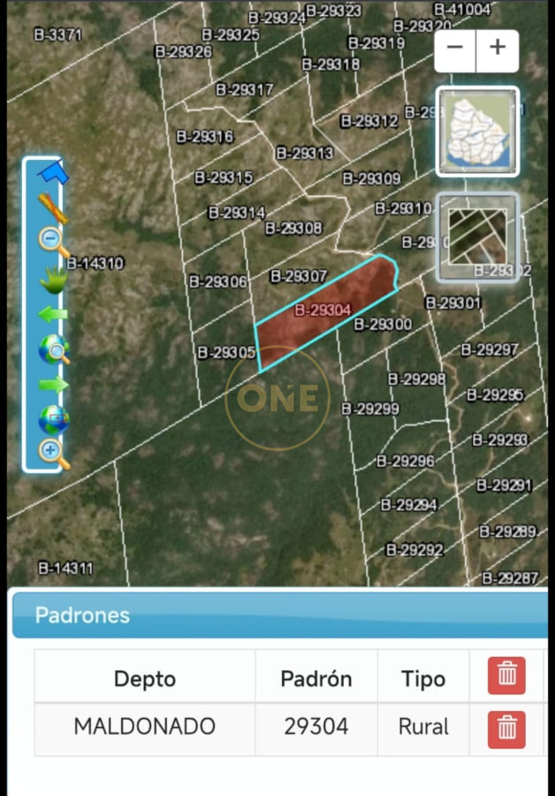 Terreno ID.1992 - Entre Cañadas y Silencios: 7 Hectáreas y media en Aiguá