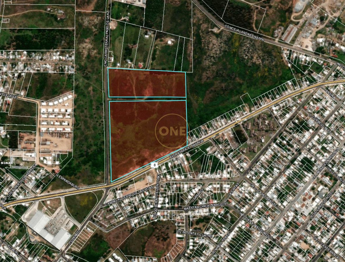 Terreno ID.1651 - Terreno en venta 65.000 m2 frente a la terminal de ómnibus de Minas
