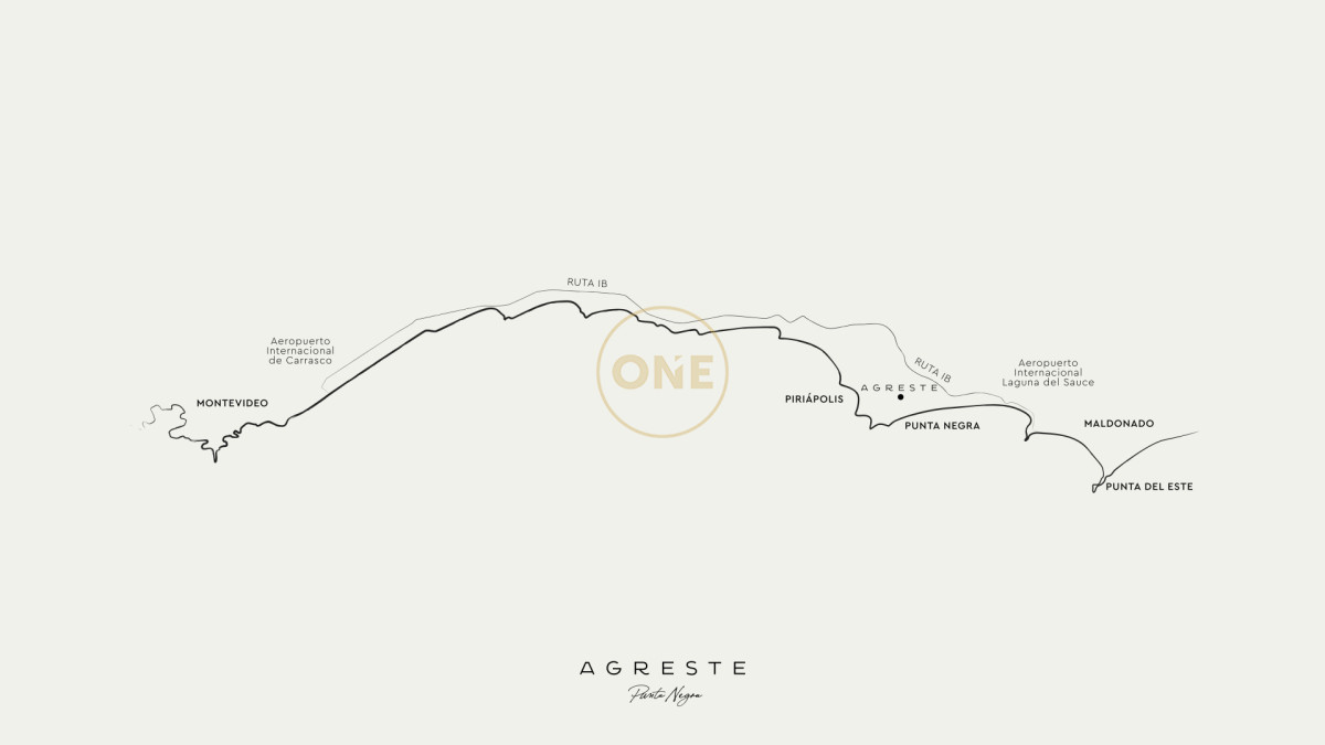 Terreno ID.2036 - Lotes Exclusivos en Agreste entorno natural único Punta negra Maldonado en venta