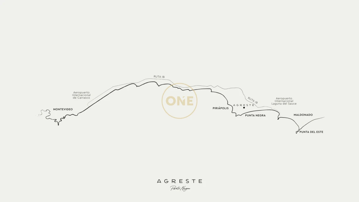 Terreno ID.2036 - Lotes Exclusivos en Agreste entorno natural único Punta negra Maldonado en venta