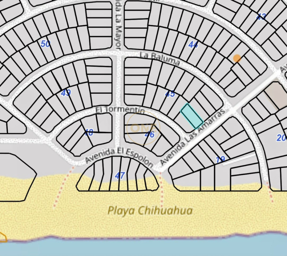 Terreno ID.1967 - Terreno a 100mts de Playa Chihuahua