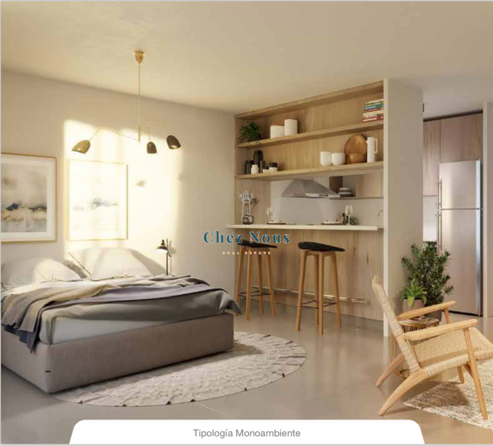 Apartamento ID.2047 - MONOAMBIENTE - TORRES CARDINAL