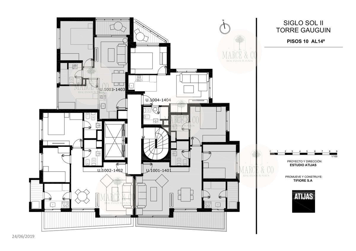 Apartamento ID.2245 - Piso alto con excelente vista en Torre Gauguin – Siglo Sol II