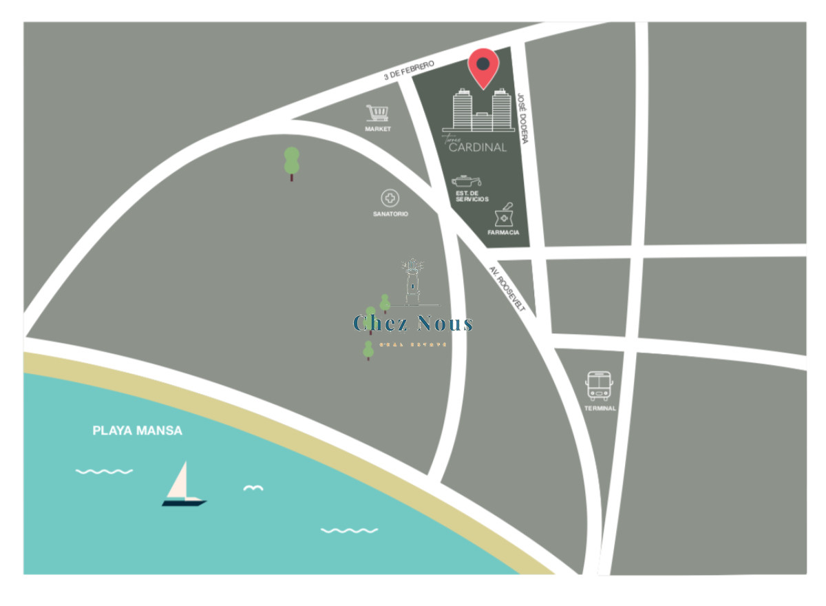 Apartamento ID.2047 - MONOAMBIENTE - TORRES CARDINAL