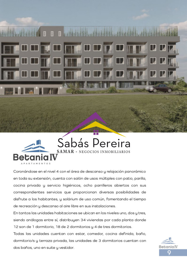Apartamento ID.41516 - Venta de Apartamentos de 1, 2 y 3 dormitorios en Maldonado