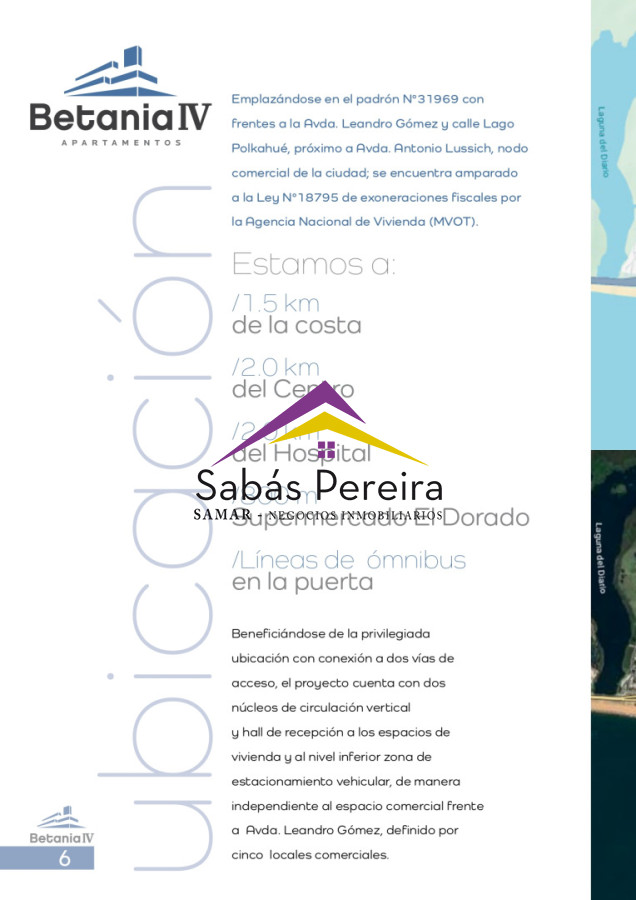 Apartamento ID.41516 - Venta de Apartamentos de 1, 2 y 3 dormitorios en Maldonado