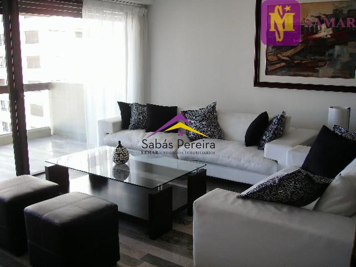 Apartamento ID.37646 - Alquiler temporario de apartamento en la brava, 3 dormitorios y dependencia