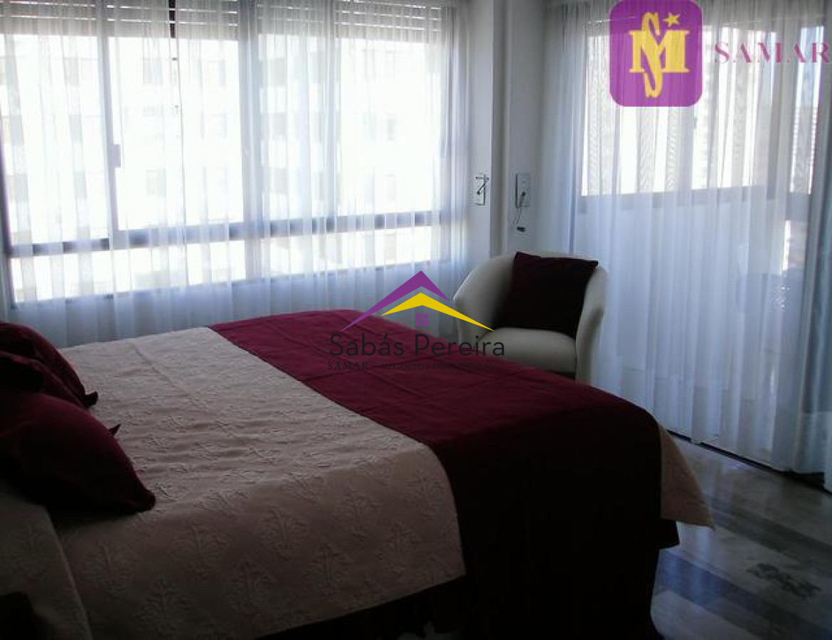 Apartamento ID.37646 - Alquiler temporario de apartamento en la brava, 3 dormitorios y dependencia