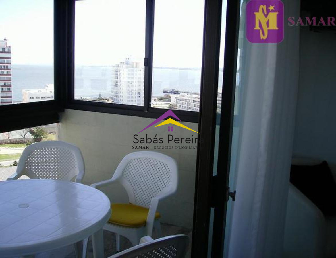 Apartamento ID.37646 - Alquiler temporario de apartamento en la brava, 3 dormitorios y dependencia