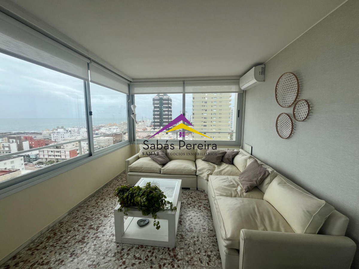 Apartamento ID.38127 - Apartamento en Alquiler Temporario en Península, excelente vista. Con garaje!
