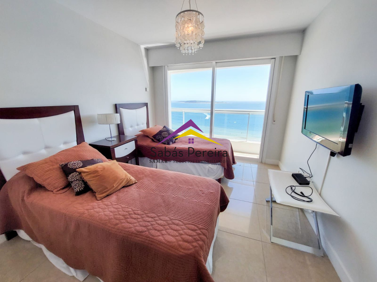 Apartamento ID.38242 - ALQUILER ANUAL O TEMPORAL FRENTE AL MAR PUNTA DEL ESTE