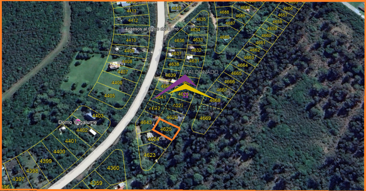 Terreno ID.41600 - Venta Terreno,421mts2.Playa Hermosa, Piriápolis, Maldonado.