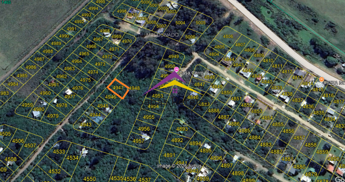 Terreno ID.41612 - Venta Terreno 482mts2. PLaya Hermosa,Piriápolis, Maldonado.