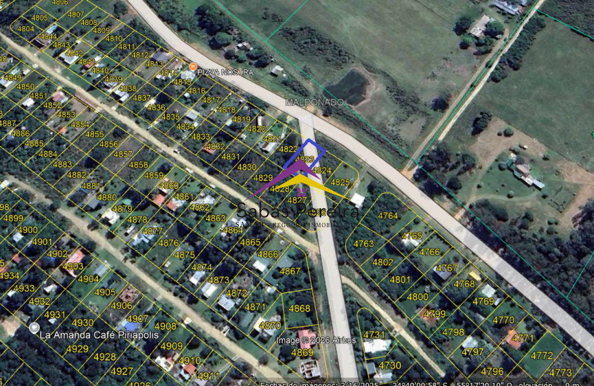Terreno ID.41611 - Venta terreno 480mts2. Playa hermosa,Piriápolis,Maldonado.
