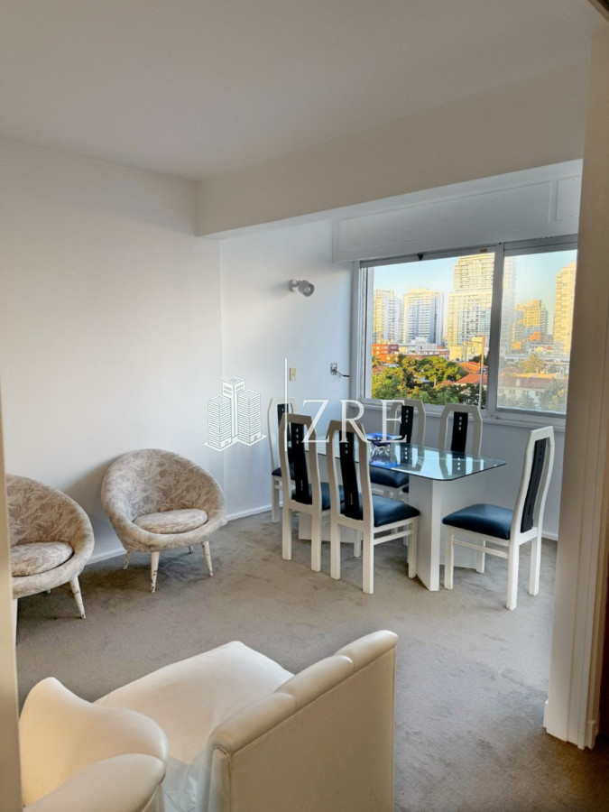 Apartamento ID.943 - Venta apartamento 1 dormitorio y medio en Punta del este, Primera línea