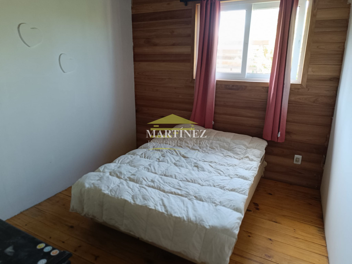 Casa ID.33 - Alquiler linda cabaña 2 dormitorios con patio en La Bota, Manantiales