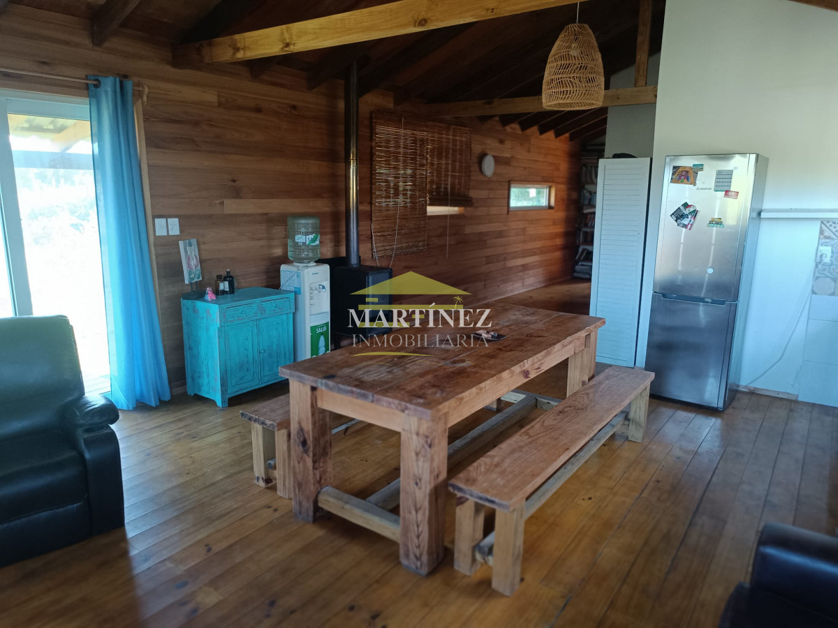 Casa ID.33 - Alquiler linda cabaña 2 dormitorios con patio en La Bota, Manantiales