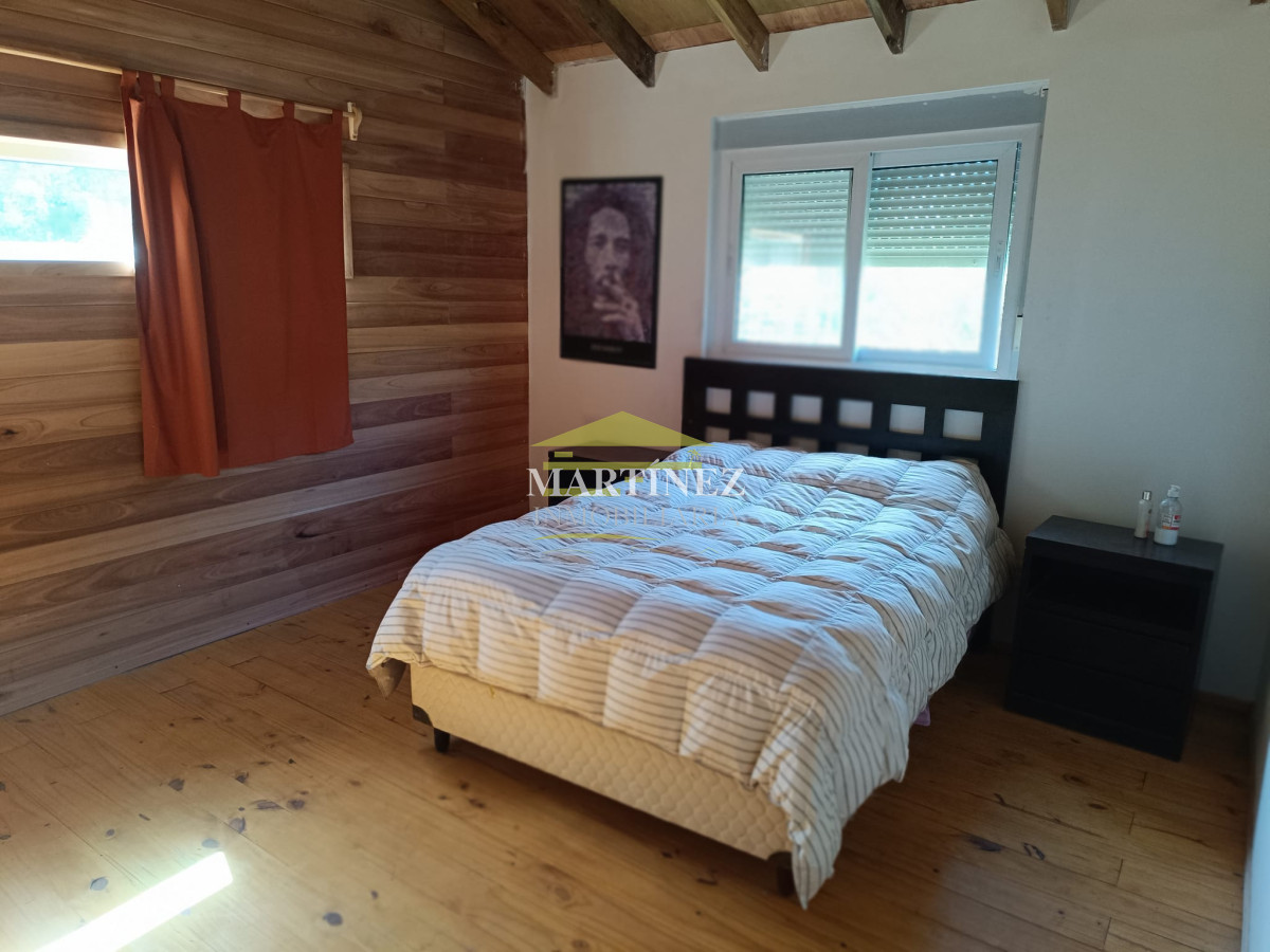 Casa ID.33 - Alquiler linda cabaña 2 dormitorios con patio en La Bota, Manantiales