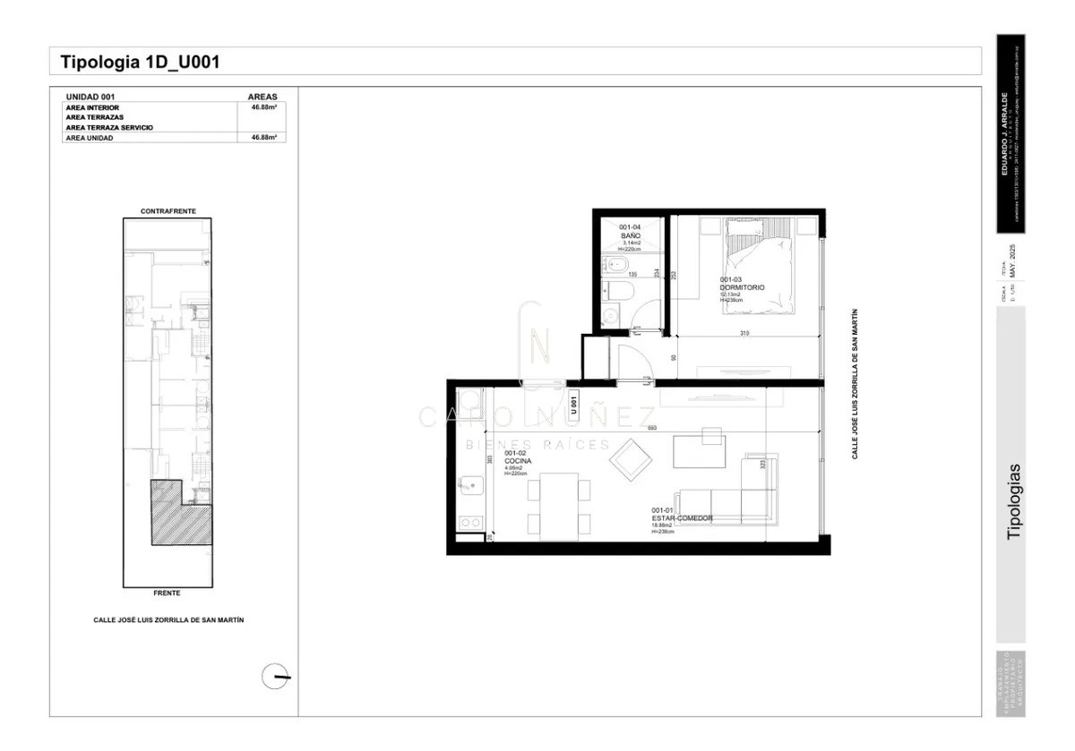 Apartamento ID.607 - Apartamento a estrenar en el corazón de Punta Carretas