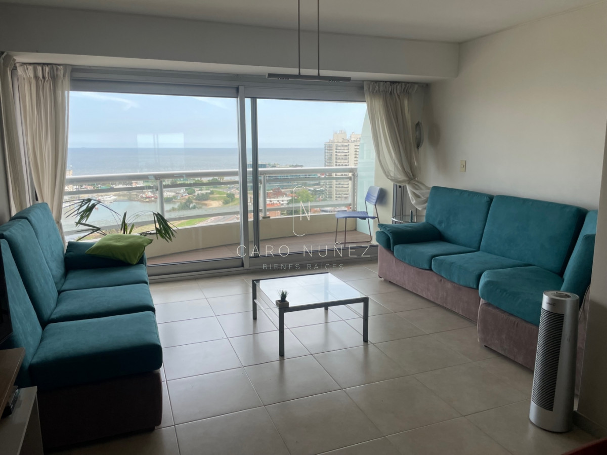 Apartamento ID.66 - Alquiler de apartamento 2 dormitorios amoblado torres náuticas