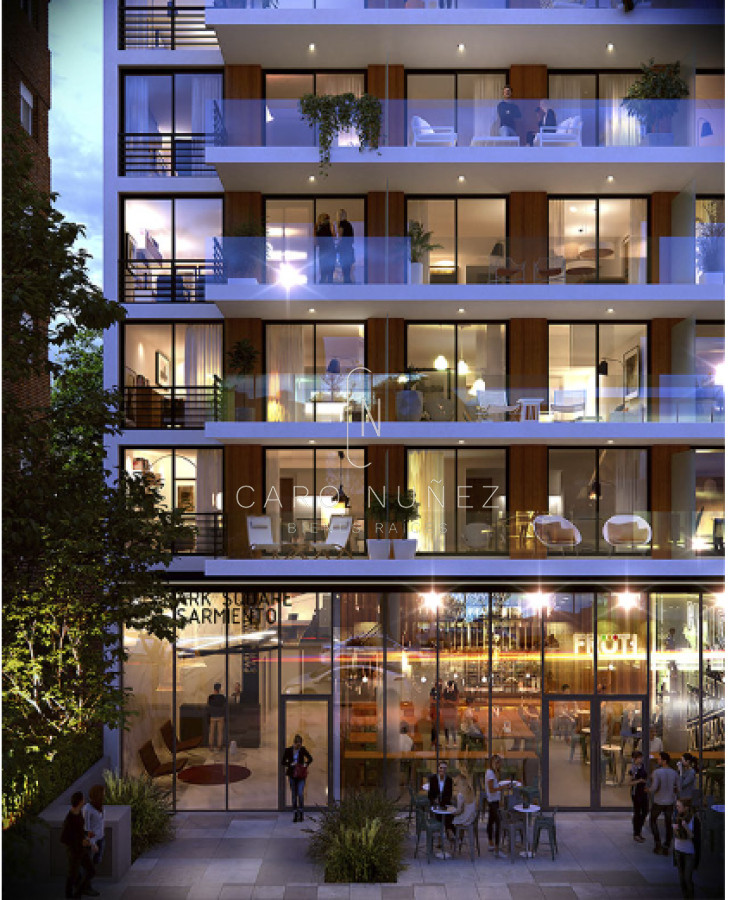 Apartamento ID.633 - Apartamento 2 Dormitorios en Park Square Sarmiento
