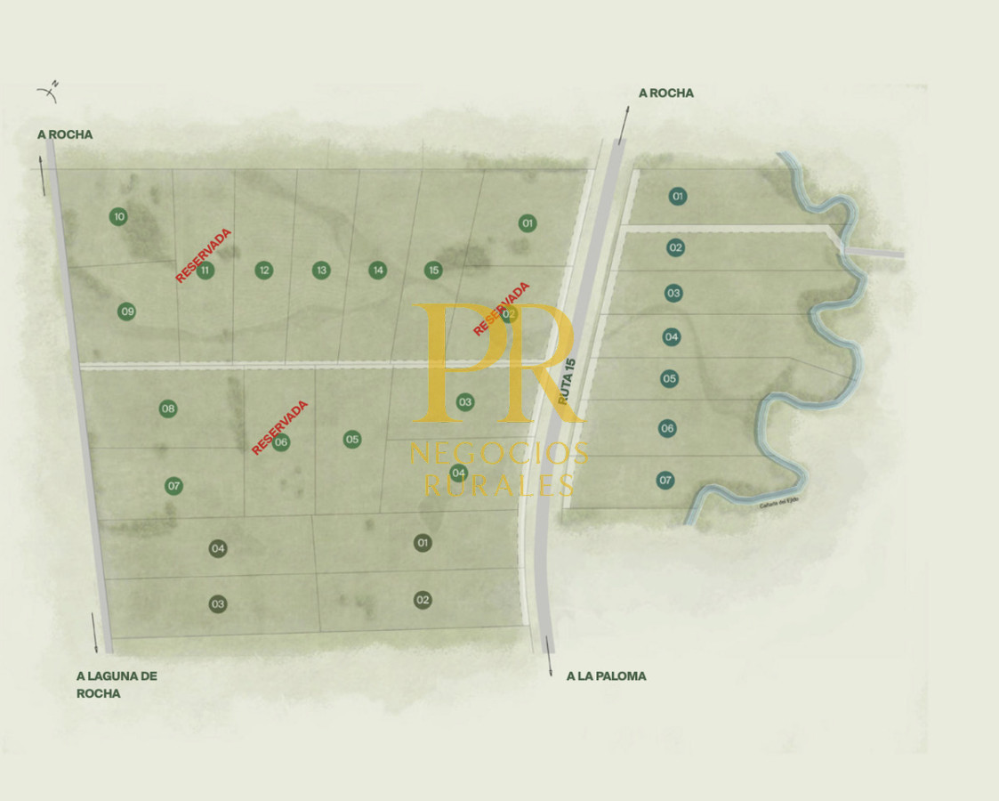 Chacra ID.13 - Chacra En Rocha - Balcones De Rocha - La Paloma Ruta 15