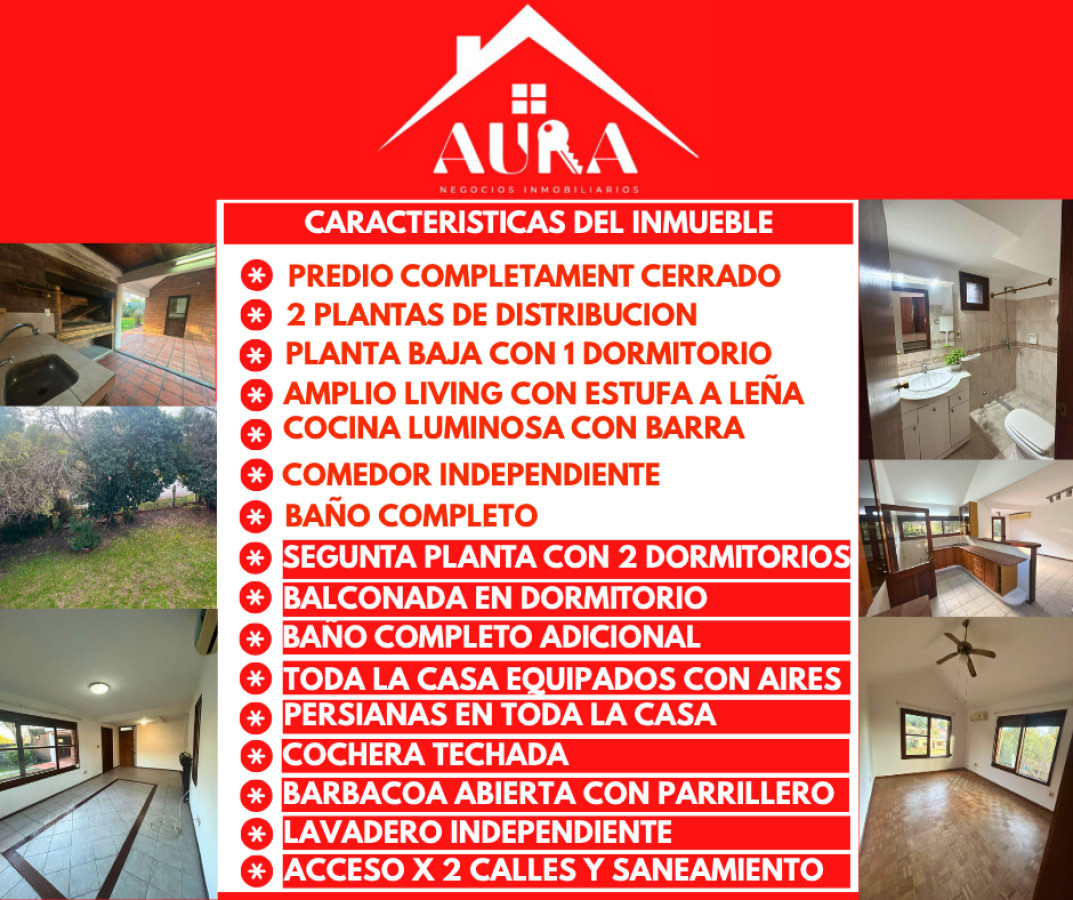 Casa ID.145 - 🏡 Alquiler de Casa en Zona Residencial – A 1 cuadra y ½ de la Rambla de las Américas