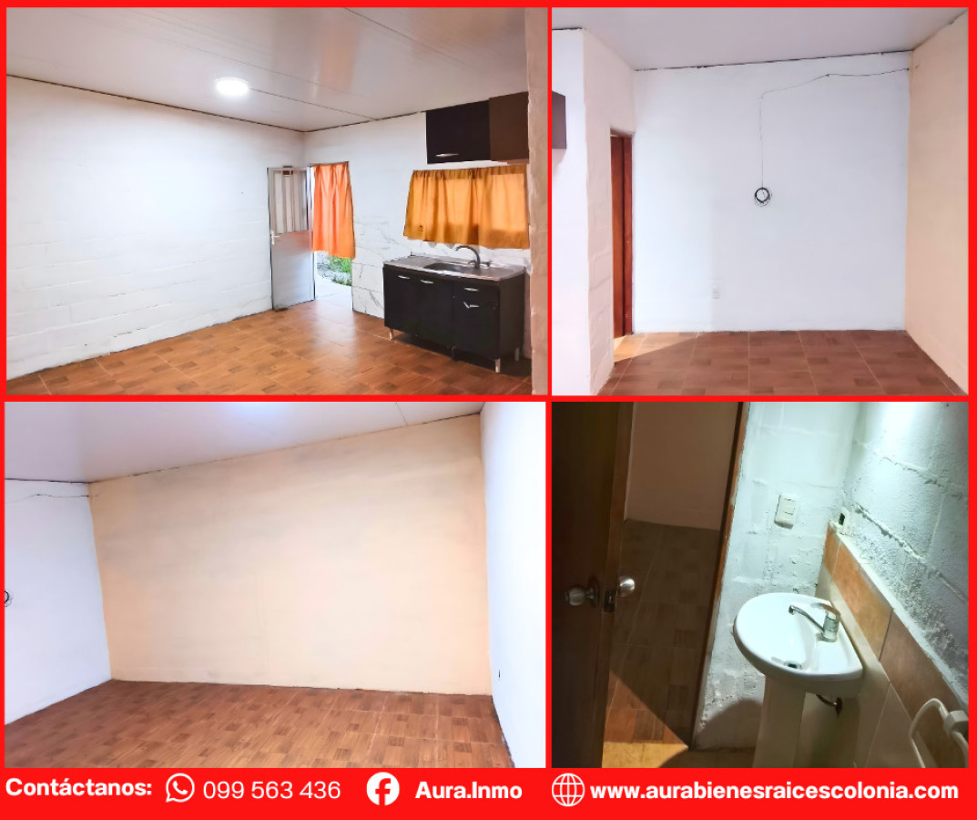 Casa ID.217 - ¡OPORTUNIDAD IMPERDIBLE! Monoambiente en Alquiler - Barrio Anacahuita 