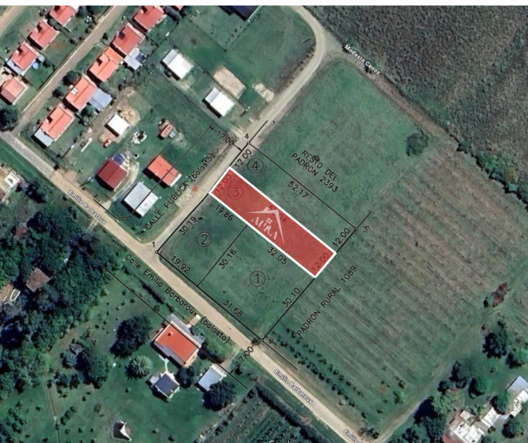 Terreno ID.124 - Terreno en Venta en Colonia Valdense – Excelente Ubicación