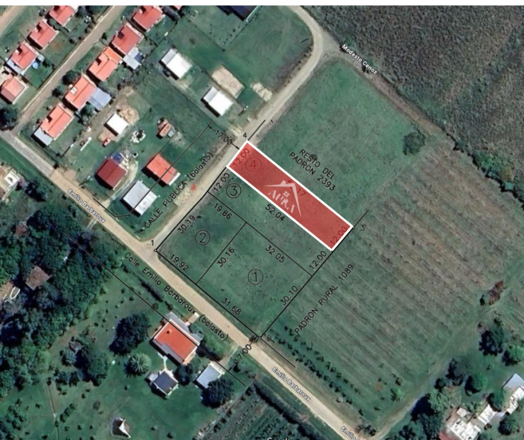 Terreno ID.125 - Terreno en Venta en Colonia Valdense – Excelente Ubicación