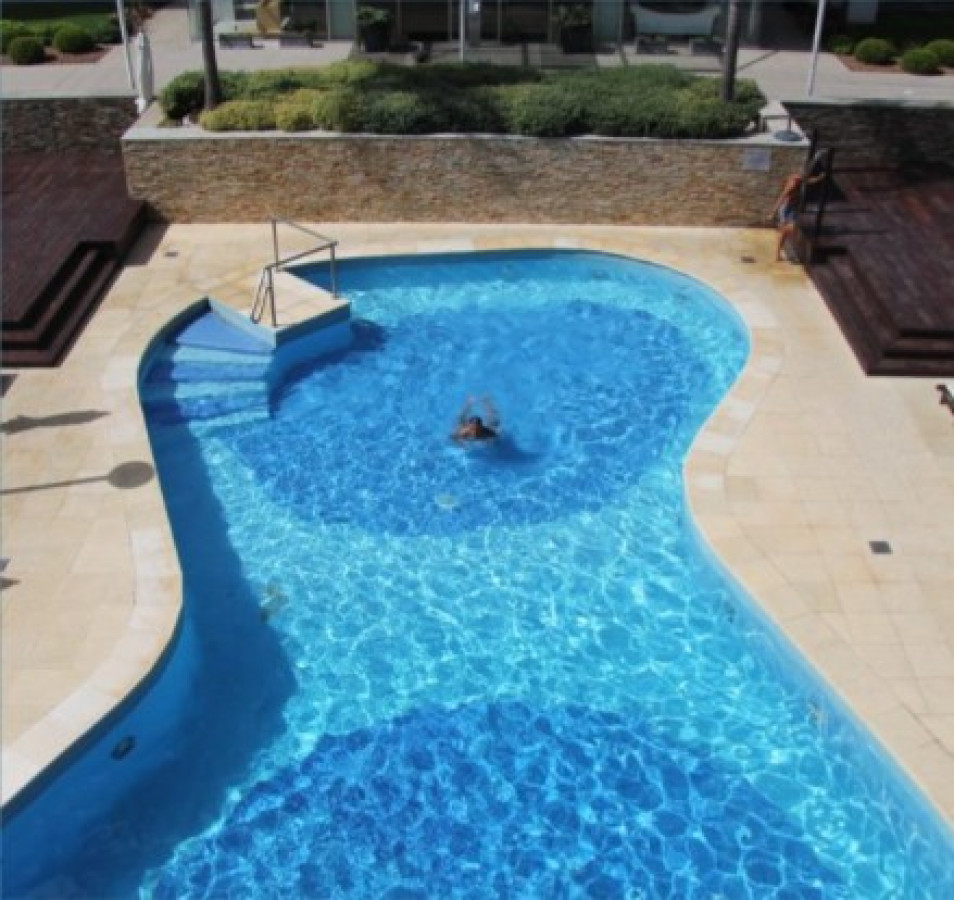 Apartamento ID.73 - Alquiler Exclusivo apartamento amueblado en Buceo 1 dormitorio piso 12 opción garaje en edificio Diamantis Plaza.