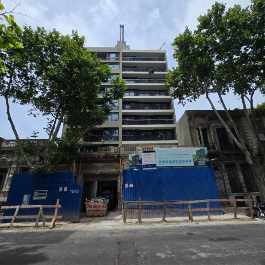 Apartamento ID.119 - Venta apartamento Cordón Sur a estrenar en marzo 2026 de 1 dormitorio.