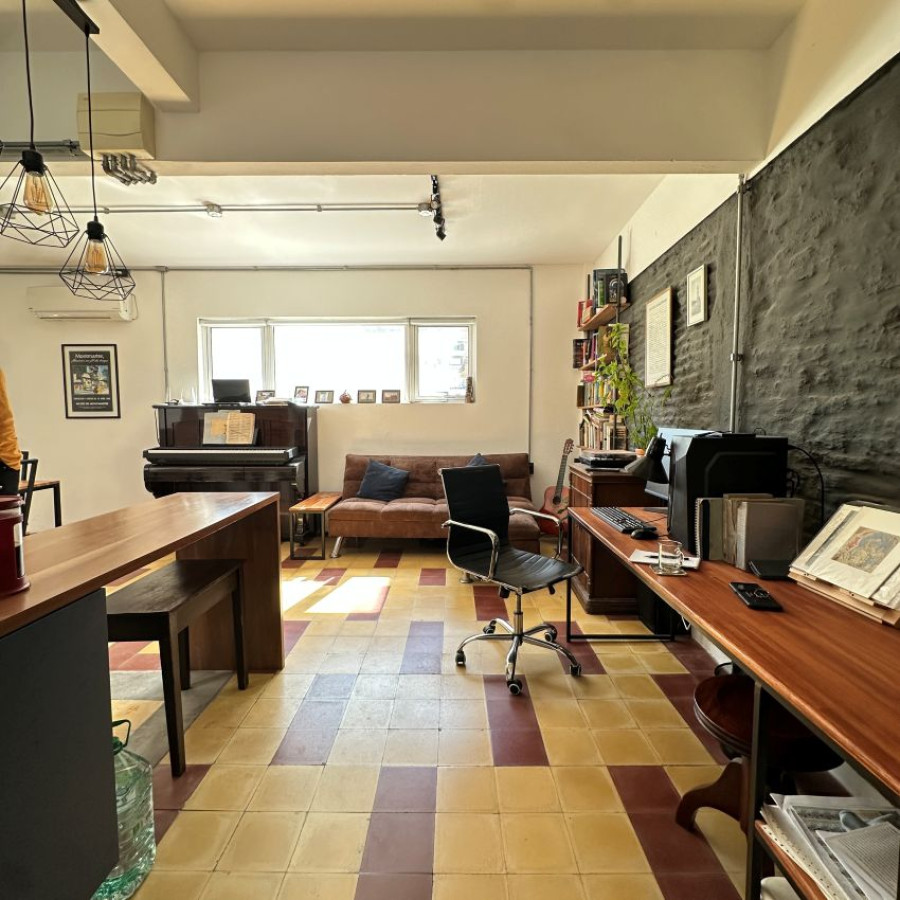 Venta apartamento la blanqueada 1 dormitorio con patio exclusivo.