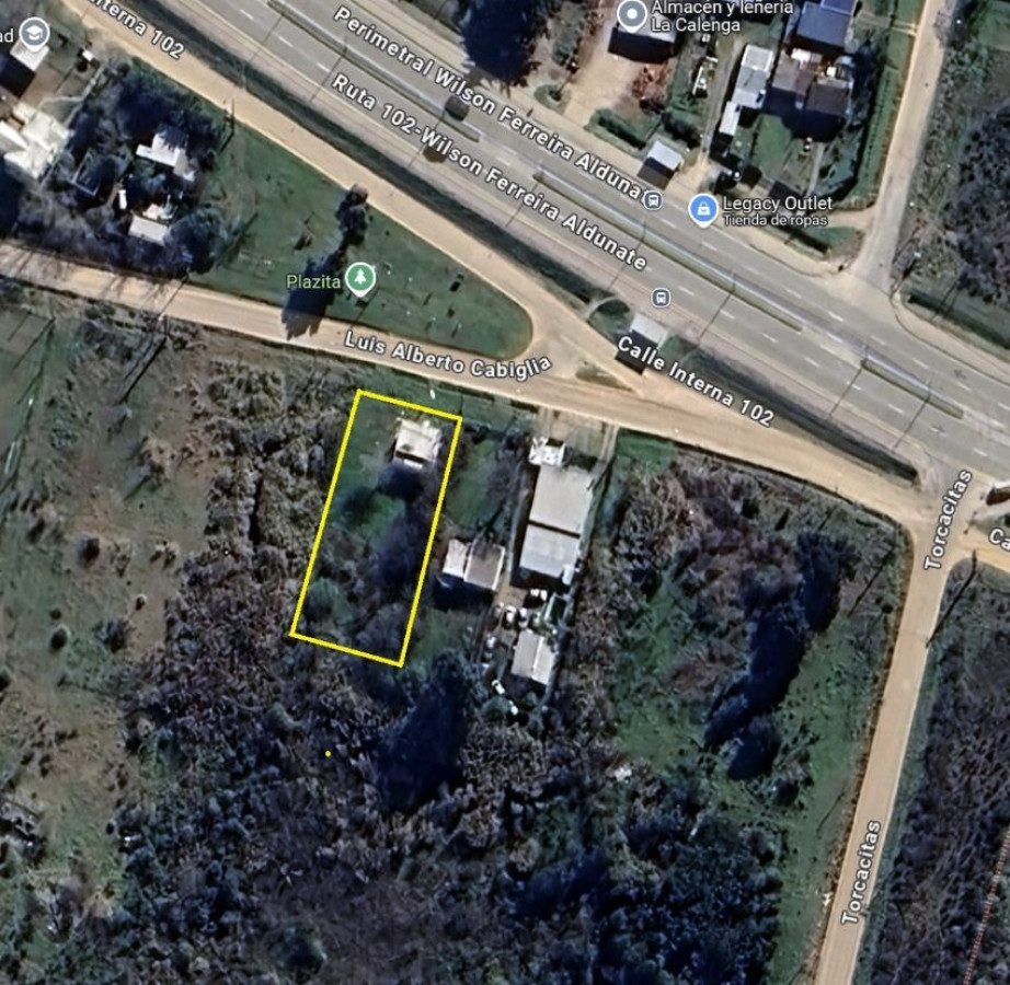 Terreno ID.42 - Venta Terreno Colonia Nicolich Con Casa A Reciclar De 1.333m2