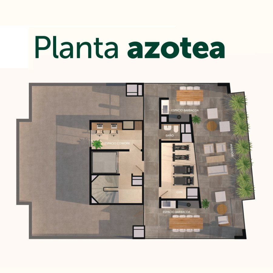 Apartamento ID.244 - Venta apartamento, 1 dormitorio a estrenar, La Blanqueada.