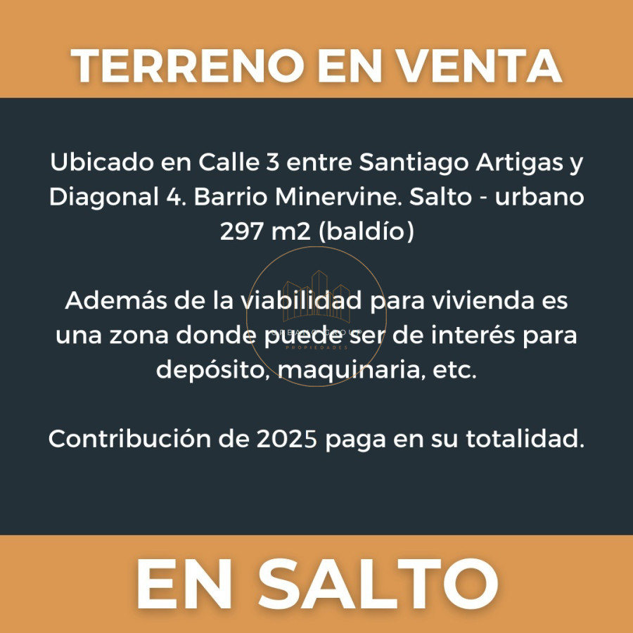Terreno ID.22 - Venta De Terreno Salto