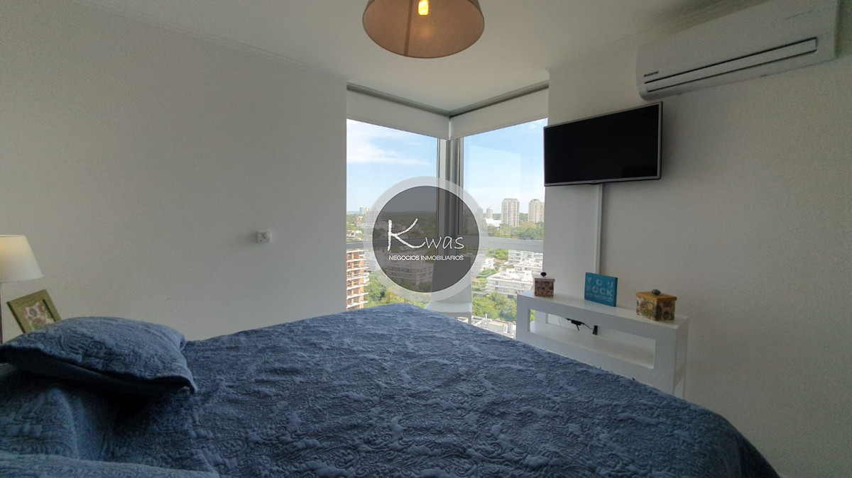 Departamento ID.611 - Departamento dos dormitorios dos baños edificio Wind Tower Punta del Este