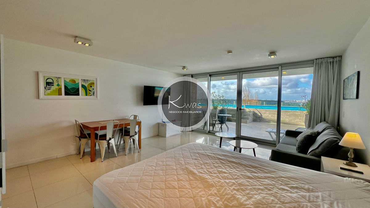 Departamento ID.840 - Departamento Monoambiente con piscina vista al mar Punta Ballena Uruguay