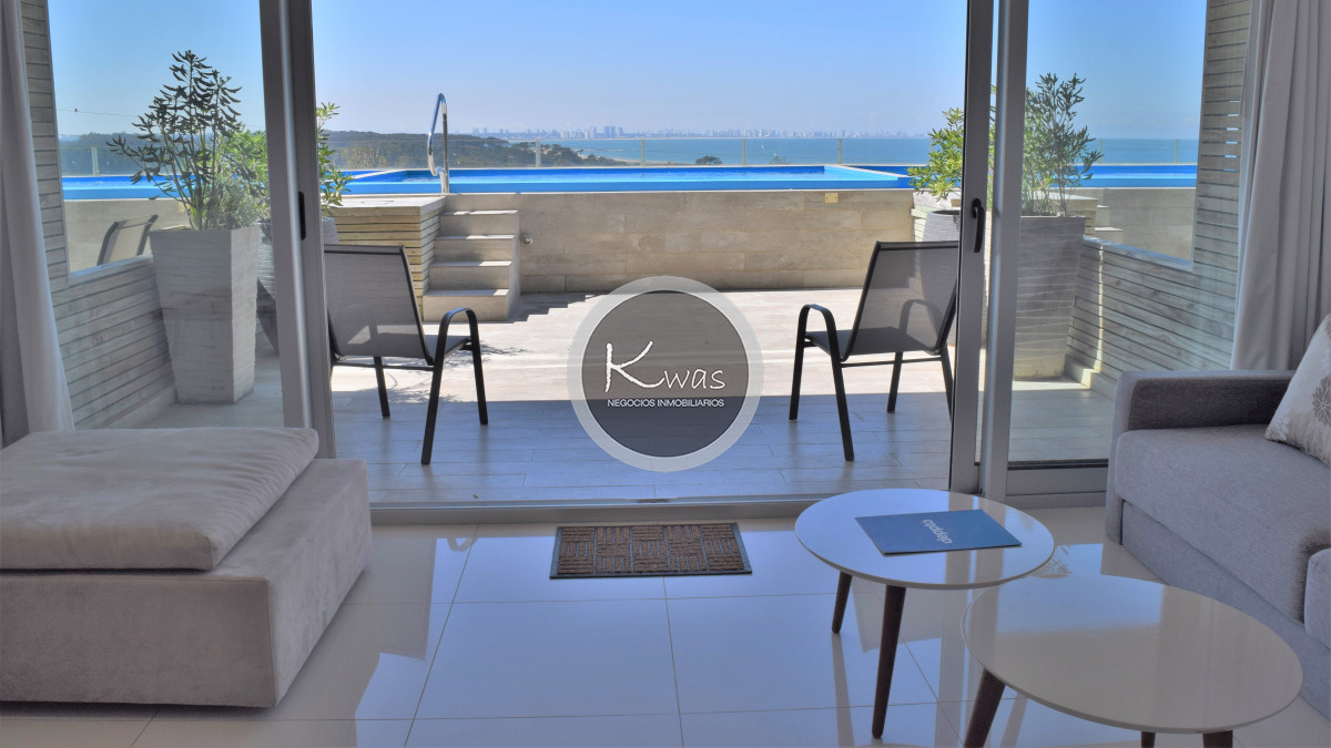 Departamento ID.840 - Departamento Monoambiente con piscina vista al mar Punta Ballena Uruguay