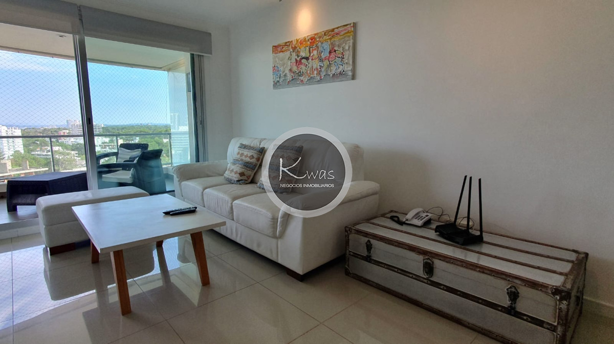 Departamento ID.611 - Departamento dos dormitorios dos baños edificio Wind Tower Punta del Este