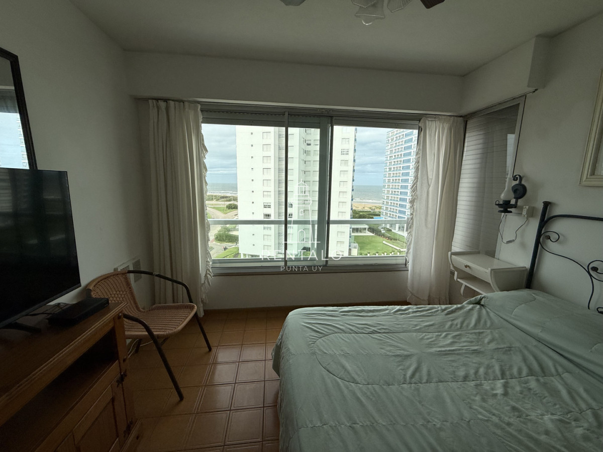 Apartamento ID.962 - Alquiler invernal apartamento 2 dormitorios y dos baños con vista al mar Punta del este