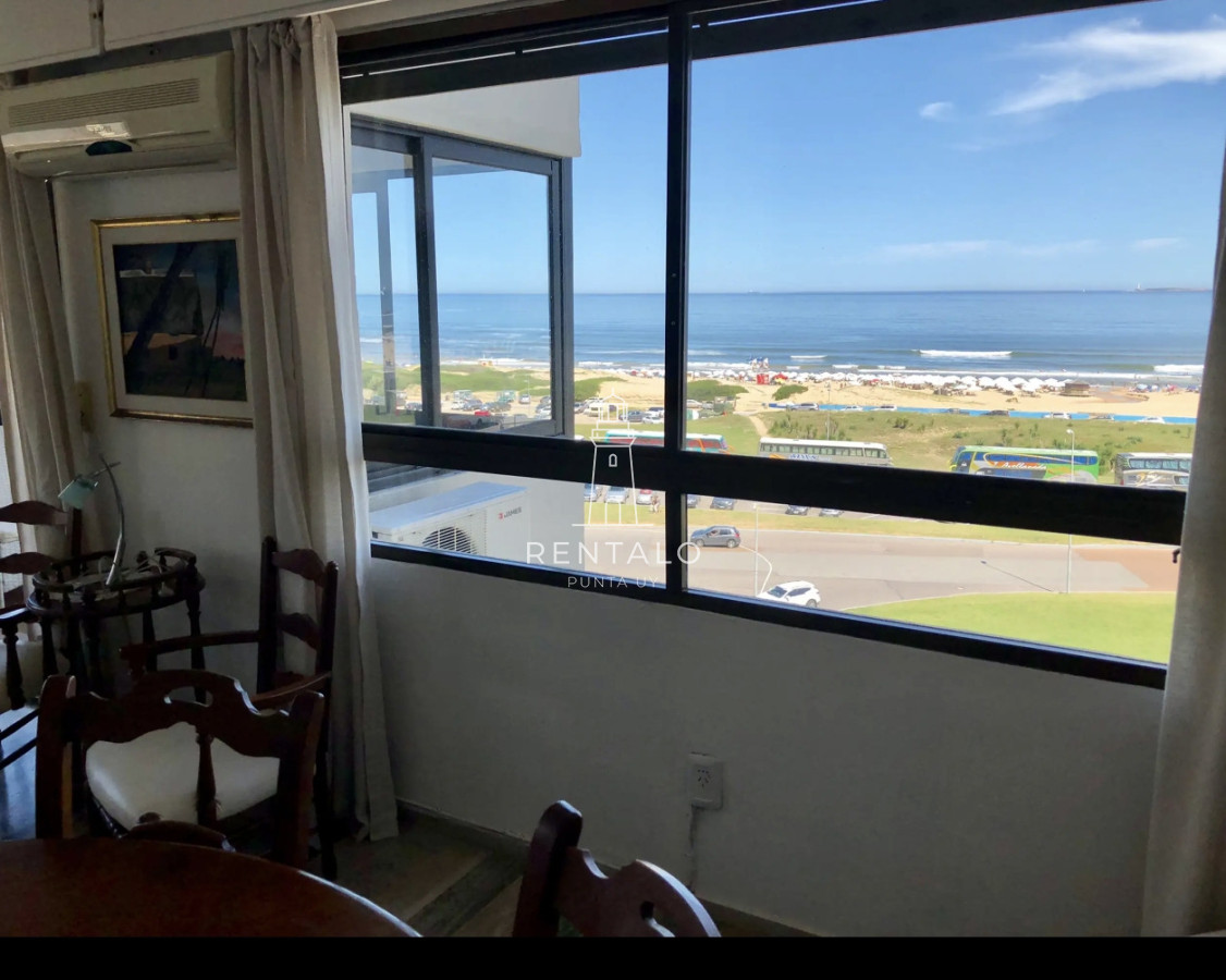 Apartamento ID.840 - Alquiler temporal de 3 dormitorios con vista al mar en Punta del este 