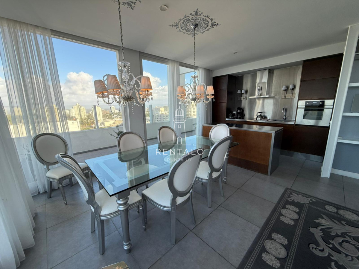 Apartamento ID.1012 - Penthouse en venta de 3 dormitorios en Punta del este oportunidad